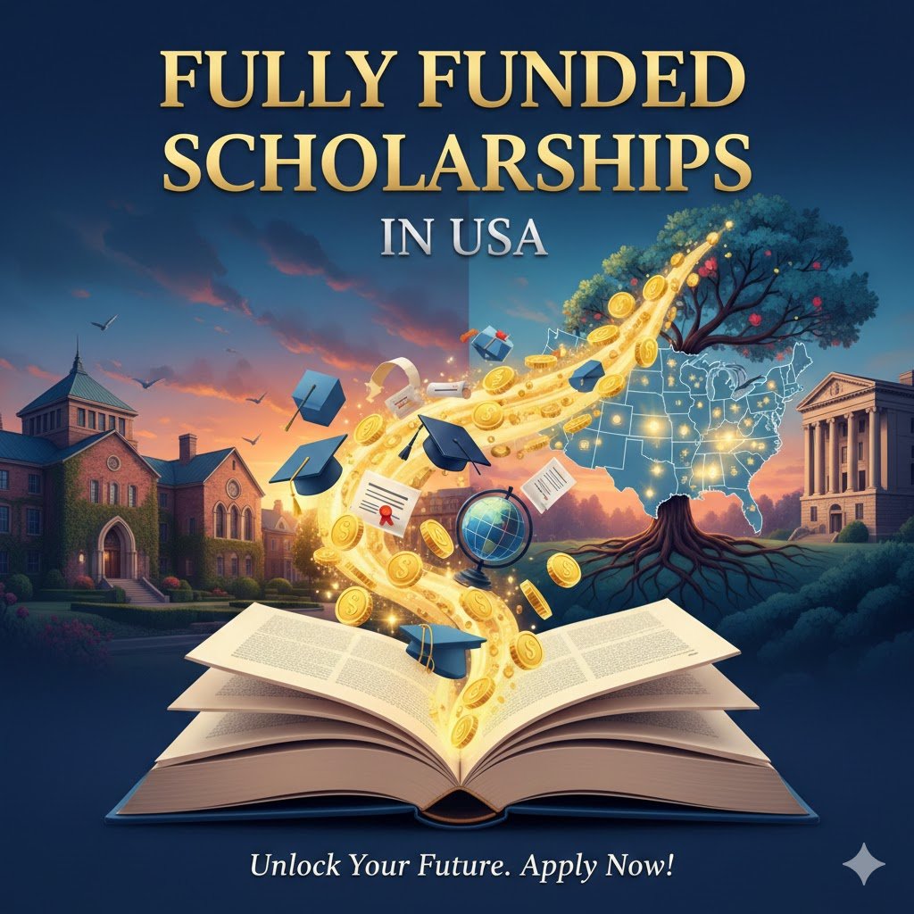 Fully Funded Scholarships in USA 2026